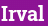 Irval