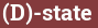 Brick with text (D)-state