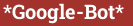 Brick with text *Google-Bot*