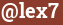 Brick with text @lex7