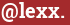 Brick with text @lexx.