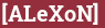 Brick with text [ALeXoN]