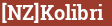 Brick with text [NZ]Kolibri