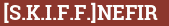 Brick with text [S.K.I.F.F.]NEFIR