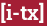 Brick with text [i-tx]