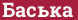 Brick with text Баська