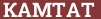 Brick with text КАМТАТ