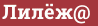 Brick with text Лилёж@