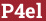Brick with text Р4el