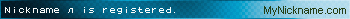 Nickname Ⓑⓞлⓚ is registered