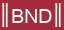 Brick with text ║BND║