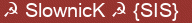 Brick with text ☭ SlownicK ☭ {SIS}