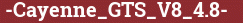 Brick with text -Cayenne_GTS_V8_4.8-