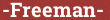 Brick with text -Freeman-