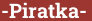Brick with text -Piratka-