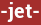Brick with text -jet-