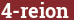 Brick with text 4-reion
