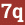 Brick with text 7q