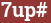 Brick with text 7up#