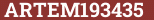 Brick with text ARTEM193435