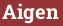 Brick with text Aigen