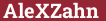 Кирпич с текстом AleXZahn