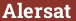 Brick with text Alersat