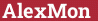 Brick with text AlexMon