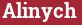 Brick with text Alinych