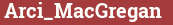 Brick with text Arci_MacGregan