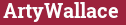 Brick with text ArtyWallace