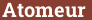 Brick with text Atomeur