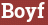 Brick with text Boyf