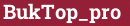 Brick with text BukTop_pro