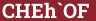 Brick with text CHEh`OF