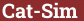 Brick with text Cat-Sim