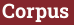 Brick with text Corpus
