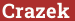 Brick with text Crazek
