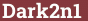 Кирпич с текстом Dark2n1