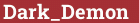 Brick with text Dark_Demon