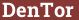 Brick with text DenTor