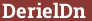 Brick with text DerielDn