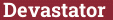 Brick with text Devastator