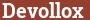 Brick with text Devollox