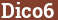 Brick with text Dico6
