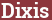 Brick with text Dixis