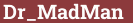 Brick with text Dr_MadMan