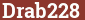 Brick with text Drab228