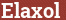 Brick with text Elaxol