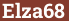 Brick with text Elza68